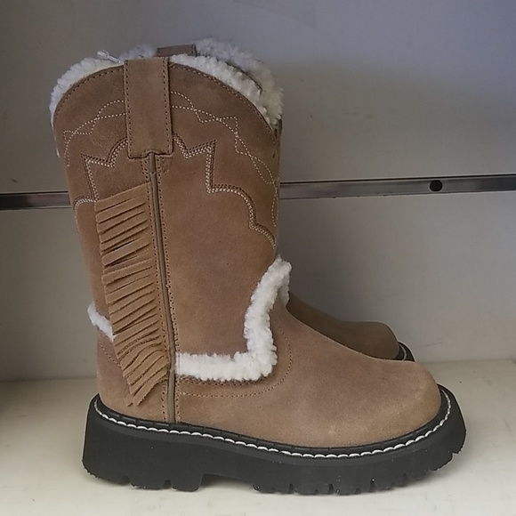 Kid's Smoky Mountain 3062C Brown Boot - Picture 3 of 6